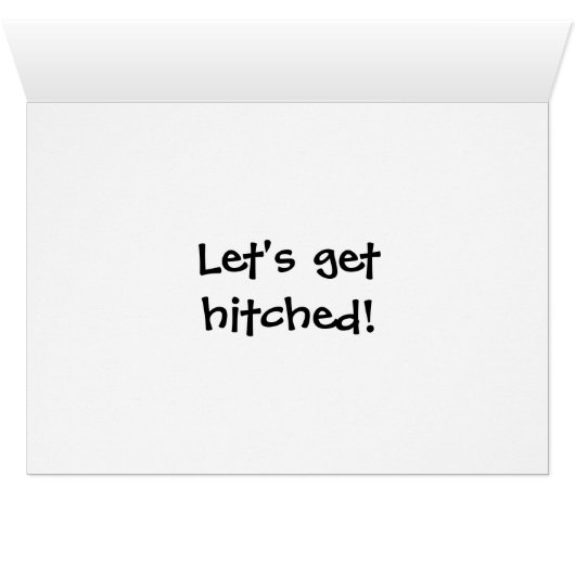 キャンプは私の人生おもしろいの冗談グリーティングカード (内部横(下))