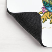 キャンプは私の大好きな言葉だ マウスパッド (コーナー)