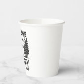 キャンプは私の幸せな場所だ 紙コップ (左)