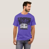 キャンプは私の療法面白い格言 Tシャツ (正面フル)