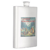 キャンプは非常に面白い雨がフリギン フラスク (右)