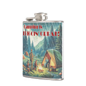 キャンプは非常に面白い雨がフリギン フラスク (左)