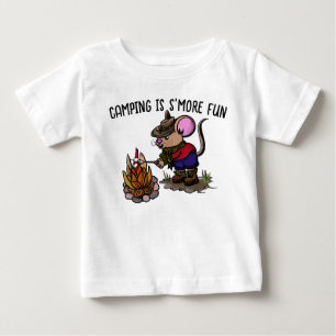 キャンプはS'moreおもしろい ベビーTシャツ