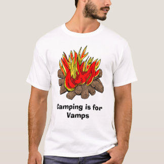 キャンプはVampsのためです Tシャツ