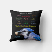 キャンプへようこそ クッション (裏面)