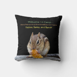 キャンプへようこそ クッション