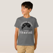 キャンプへ行こう Tシャツ (正面フル)
