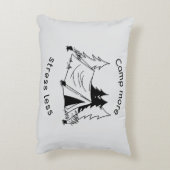 キャンプより多くのストレスを削減 アクセントクッション (裏面(縦))