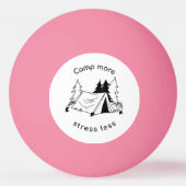 キャンプより多くのストレスを削減 卓球ボール (裏面)