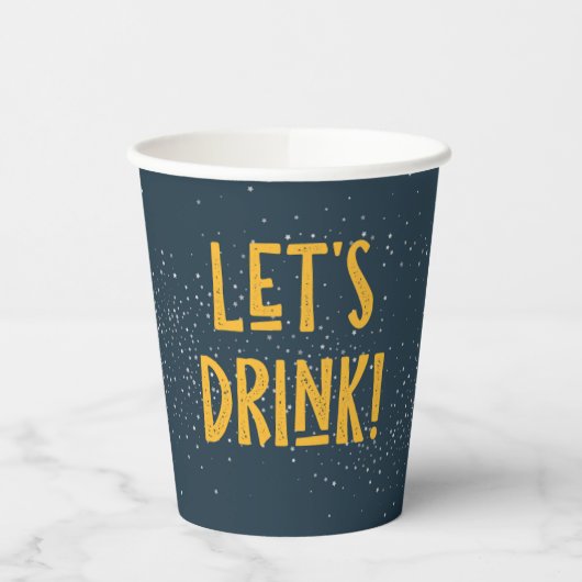 キャンプをテーマにしたパーティーカップを飲みよう 紙コップ (左)