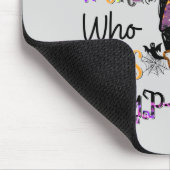 キャンプを愛する女の子 |ハロウィーンキャンプ マウスパッド (コーナー)