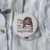 キャンプを愛する女の子 |ハロウィーンキャンプ 缶バッジ (インサイチュ)