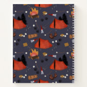 キャンプアウトドアアドベンチャーサマーキャンプ ノートブック (裏面)