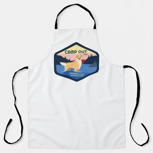キャンプアウト2025ゴールデンエプロン エプロン (正面)