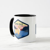 キャンプアウト2025ゴールデンマグ マグカップ (正面左)