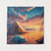 キャンプアットサンライズ タペストリー (正面)