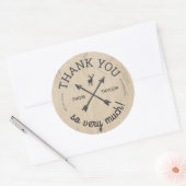 キャンプアローズお願い ラウンドシール (封筒)