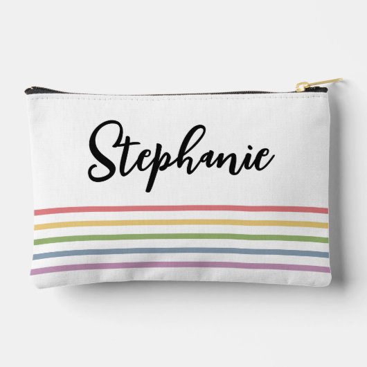 キャンプカウンセパーソナライズされたルギフト アクセサリーポーチ (裏面)