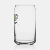 キャンプカウンセパーソナライズされたルギフト ガラス缶 (左)