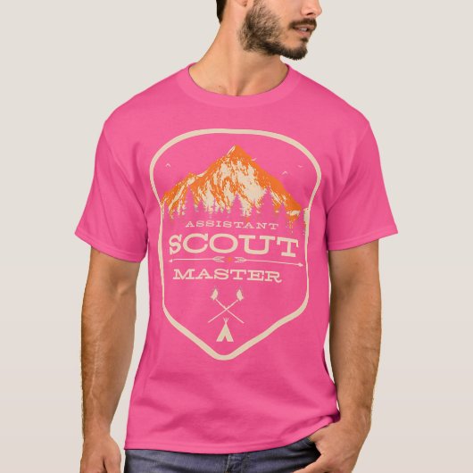 キャンプカウンセラーのシャツ – Scoutmaster Tシャツ (正面)