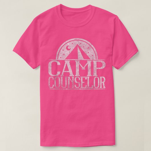 キャンプカウンセラー Tシャツ (デザイン正面)