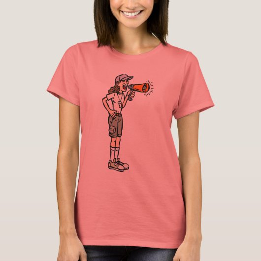キャンプカウンセラーTシャツ Tシャツ (正面)
