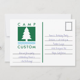 キャンプカスタム 招待状