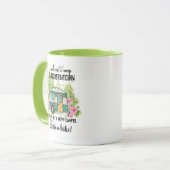 キャンプキッチルビッチンへようこそ マグカップ (正面左)