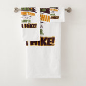 キャンプキッチルビッチンハッピーキャンパーへようこそ バスタオルセット (インサイチュ)