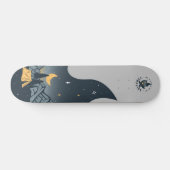 キャンプキャンパカッコいいーキャンプファイアアンダースターズマウンテンズ スケートボード (横)