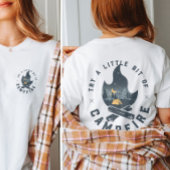 キャンプキャンパカッコいいーキャンプファイアアンダースターズマウンテンズ Tシャツ