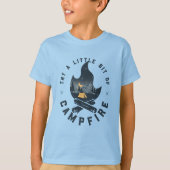 キャンプキャンパカッコいいーキャンプファイアアンダースターズマウンテンズ Tシャツ (正面)