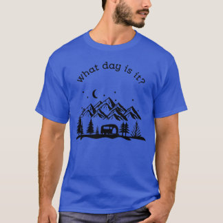 キャンプギフト何の日 Tシャツ