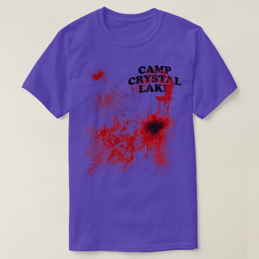 キャンプクリスタルレイクカウンセラー Tシャツ (デザイン正面)