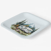 キャンプクールリング愛好家パーティー ペーパープレート (傾斜あり)