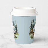 キャンプクールリング愛好家パーティー 紙コップ (右)