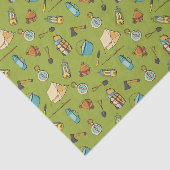 キャンプクールリング模様パーティー 薄葉紙 (詳細)