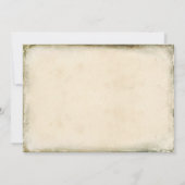 キャンプグランドイラストレーションキャンピング婚約パーティ 招待状 (裏面)