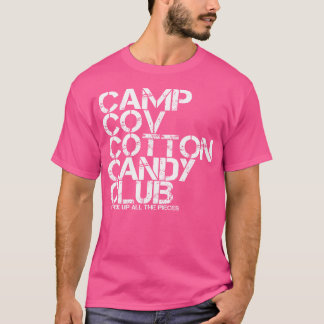 キャンプコットンキャンディクラブシャツアダルトユース数々の Tシャツ