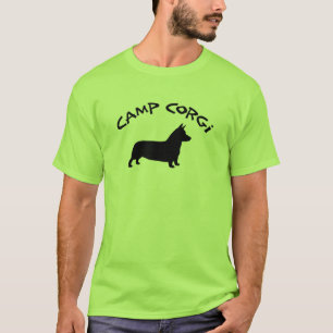 キャンプコーギー Tシャツ
