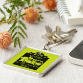 キャンプサイトの女王 キーホルダー (側面)