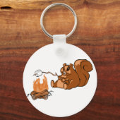 キャンプサイトビーバー キーホルダー (正面)