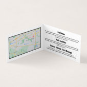 キャンプサイトホリデーパーク詳細 名刺 (内部)