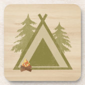 キャンプサイ動揺してトオンウッド コースター (正面)