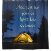 キャンプザスターズ シャワーカーテン (正面)