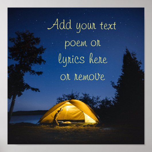 キャンプザスターズ ポスター (正面)