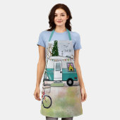 キャンプシェフエプロン エプロン (着用した状態)