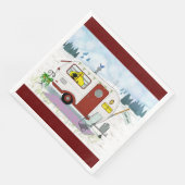 キャンプシックペーパーナプキン (コーナー)