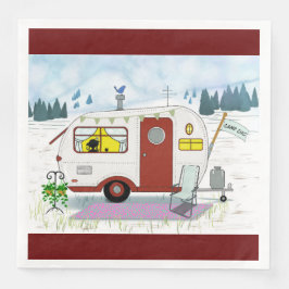 キャンプシックペーパーナプキン