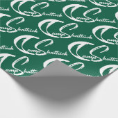 キャンプシャツックグリーンラッピング紙 ラッピングペーパー (角)